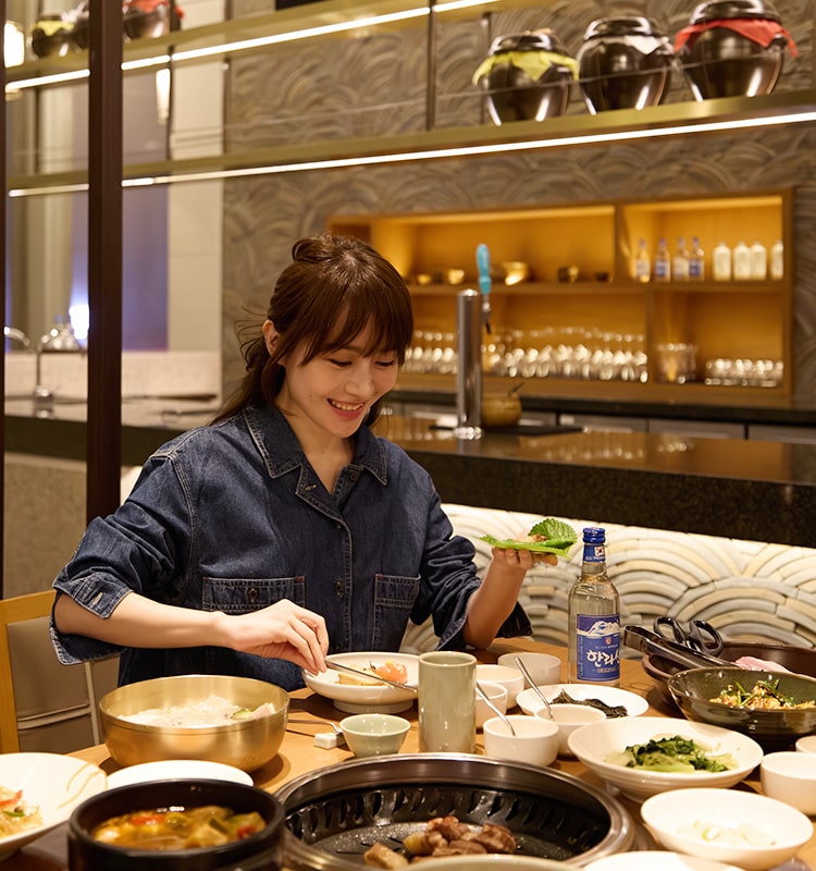 ノックナム 韓国料理 < 済州ドリームタワー