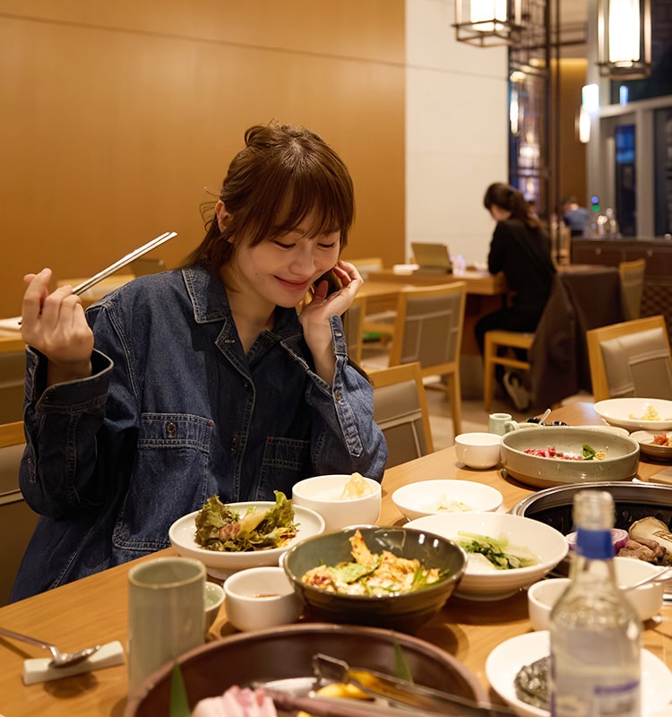 ノックナム 韓国料理 < 済州ドリームタワー